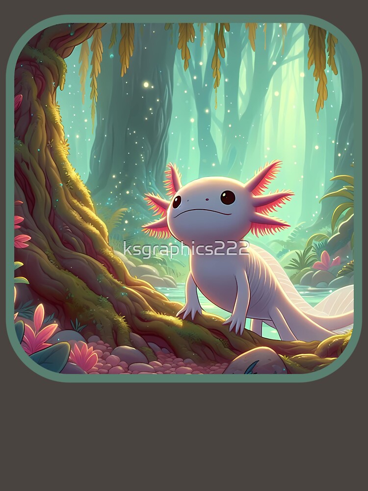 Axolotl Art #64 | Axolotl Lovers by ksgraphics222