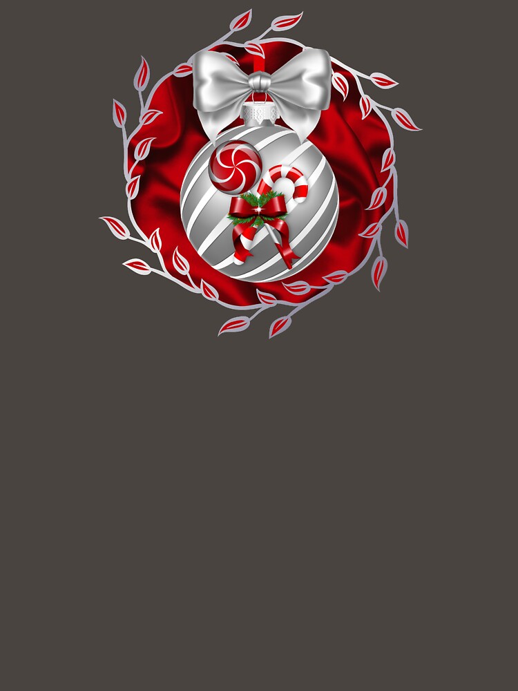 Ruby Red Satin & Silver Shine Christmas! by PawsitiveMum