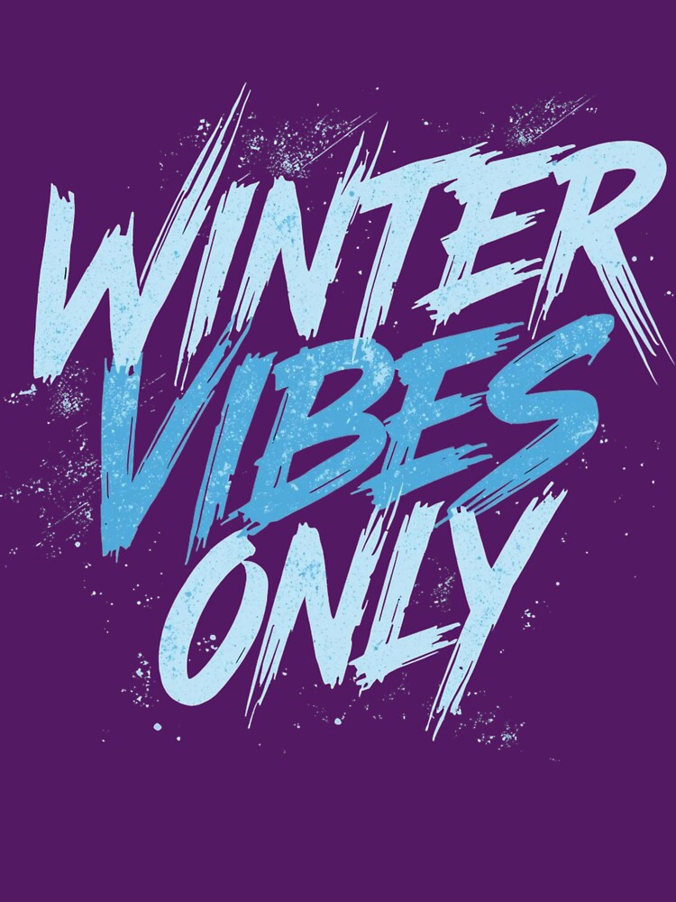 Minimalist Winter Vibes Script with Delicate Snowflakes by PACS0011