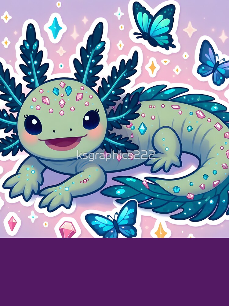 Axolotl Art #116 | Axolotl Lovers by ksgraphics222
