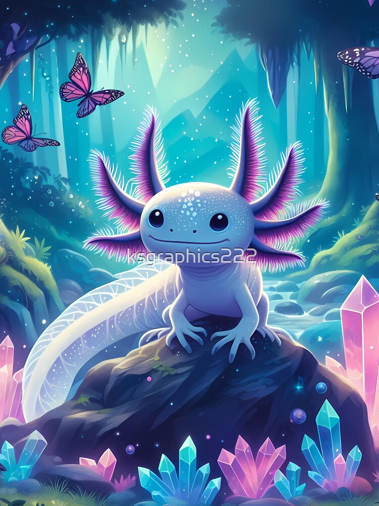 Axolotl Art #68 | Axolotl Lovers by ksgraphics222
