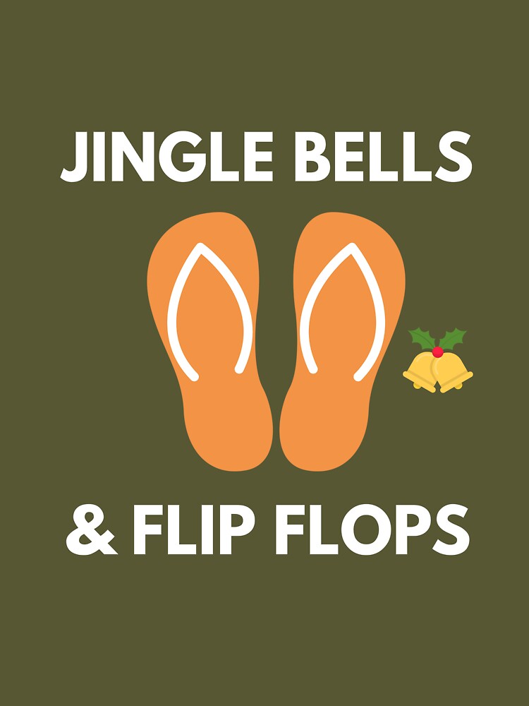 Jingle Bells and Christmas Flip Flops by Silentcrownarts