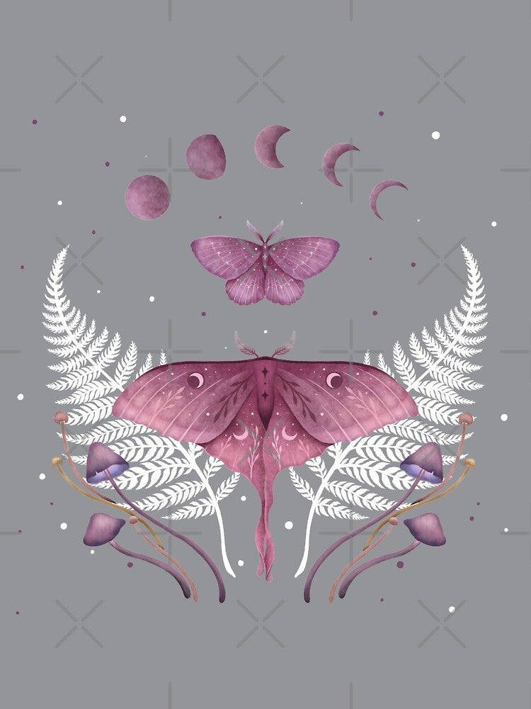 Luna and Emerald - Vintage Pink by episodicDrawing