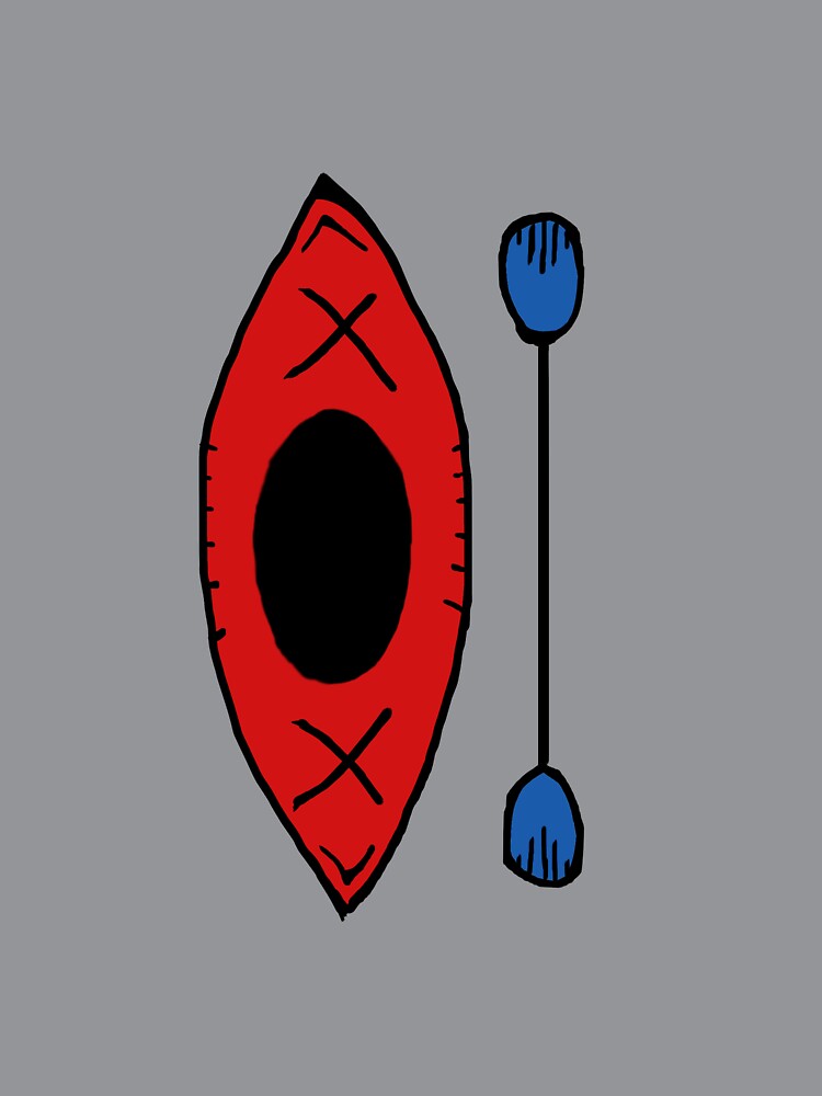 Little Red Kayak by akachayy
