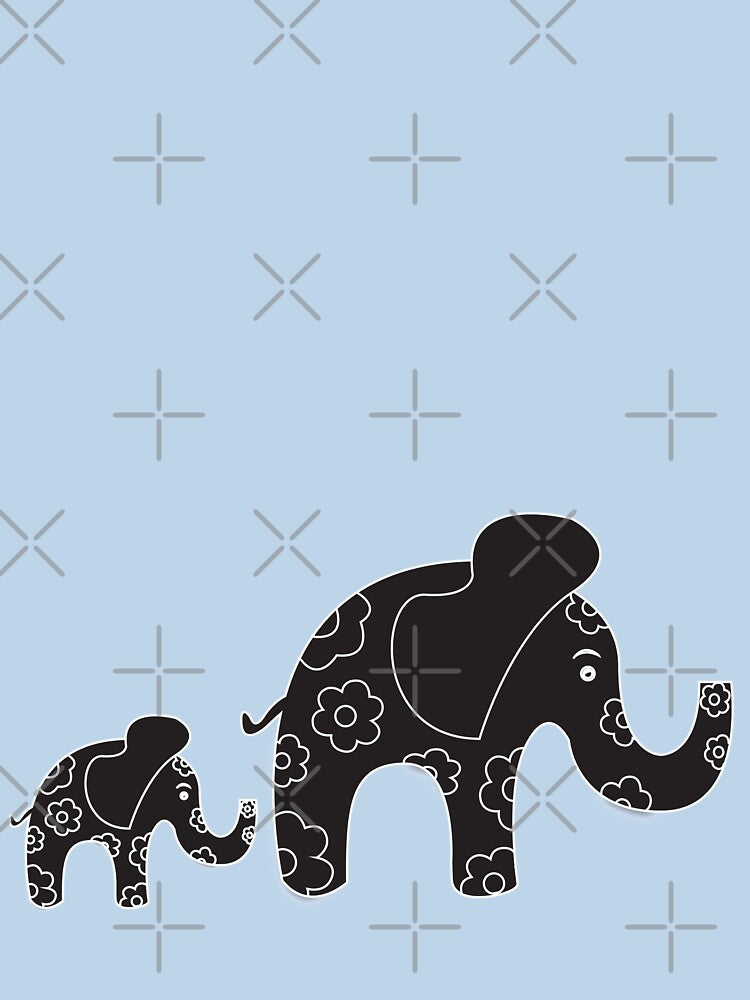 HAPPY floral elephants by olafekry