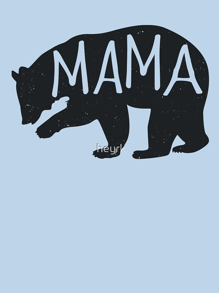 Mama Bear T Shirt by Nirvan86