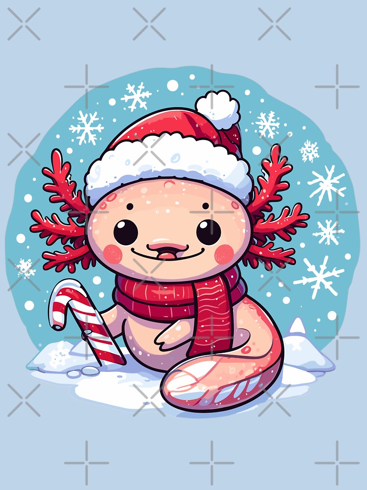 Axolotl Christmas by JessArty ⭐⭐⭐⭐⭐