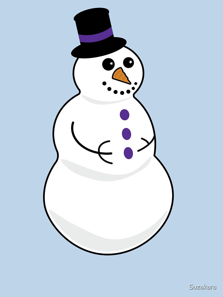 Snowman with Hat by Suzakara Designs
