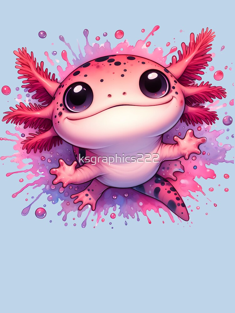 Axolotl Art #89 | Axolotl Lovers by ksgraphics222