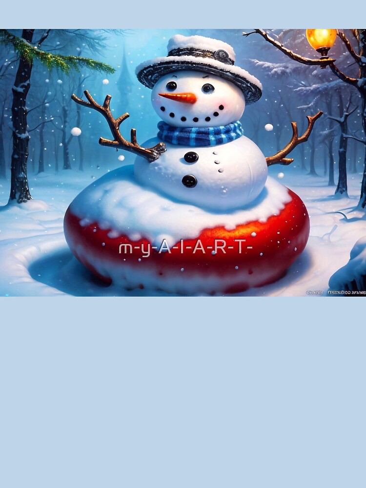 Funny snowman by m-y-A-I-A-R-T-