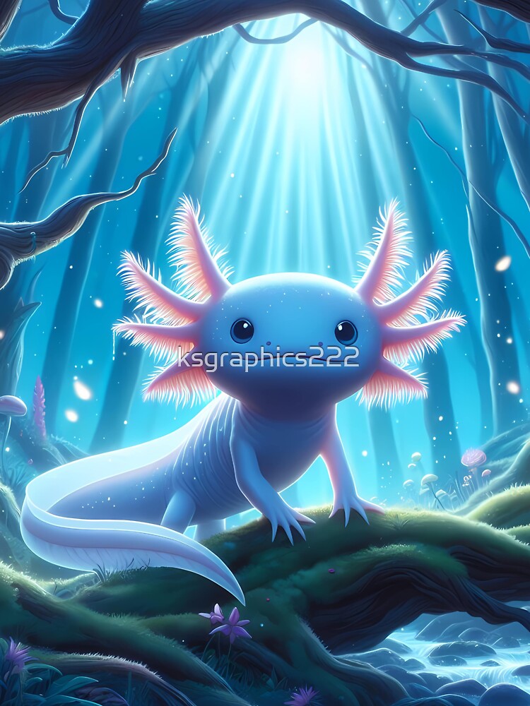 Axolotl Art #71 | Axolotl Lovers by ksgraphics222