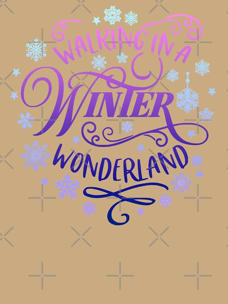 Walking In A Winter Wonderland, Colorful Winter Design by TrulyEpoque