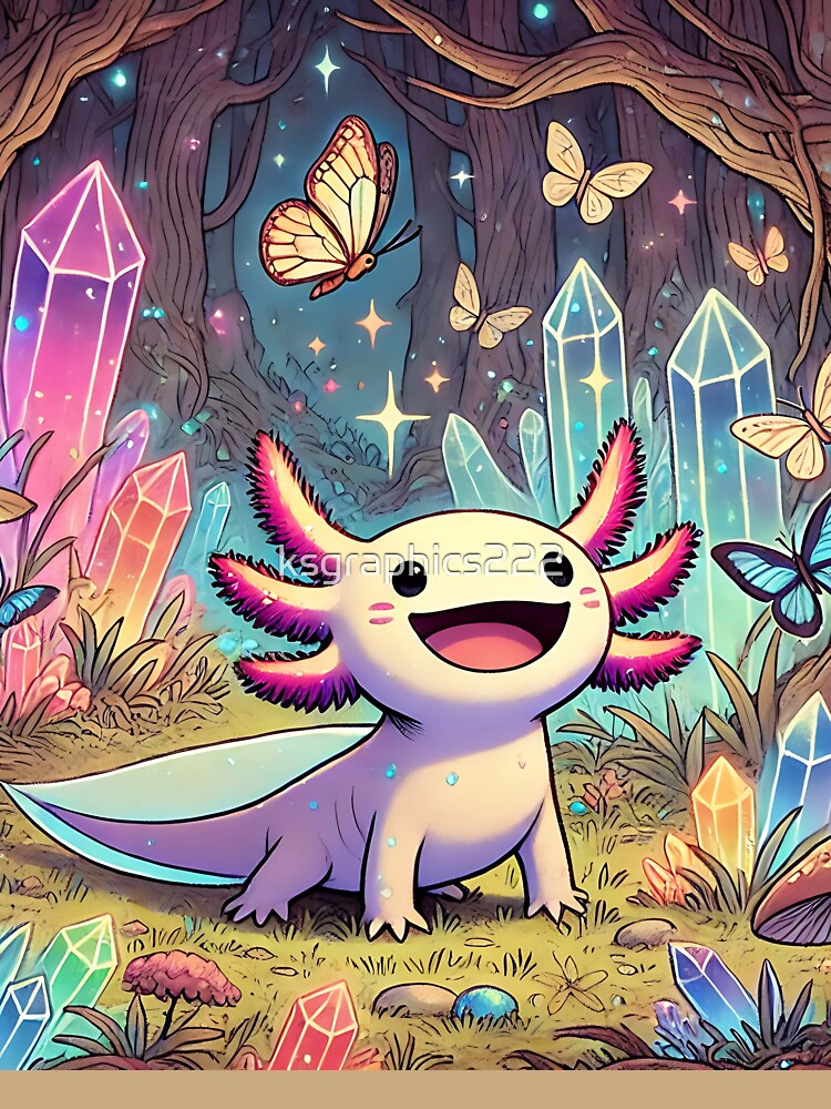 Axolotl Art #166 | Axolotl Lovers by ksgraphics222