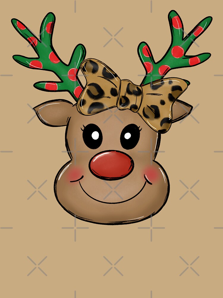Christmas reindeer rudolph girl by JavierShih