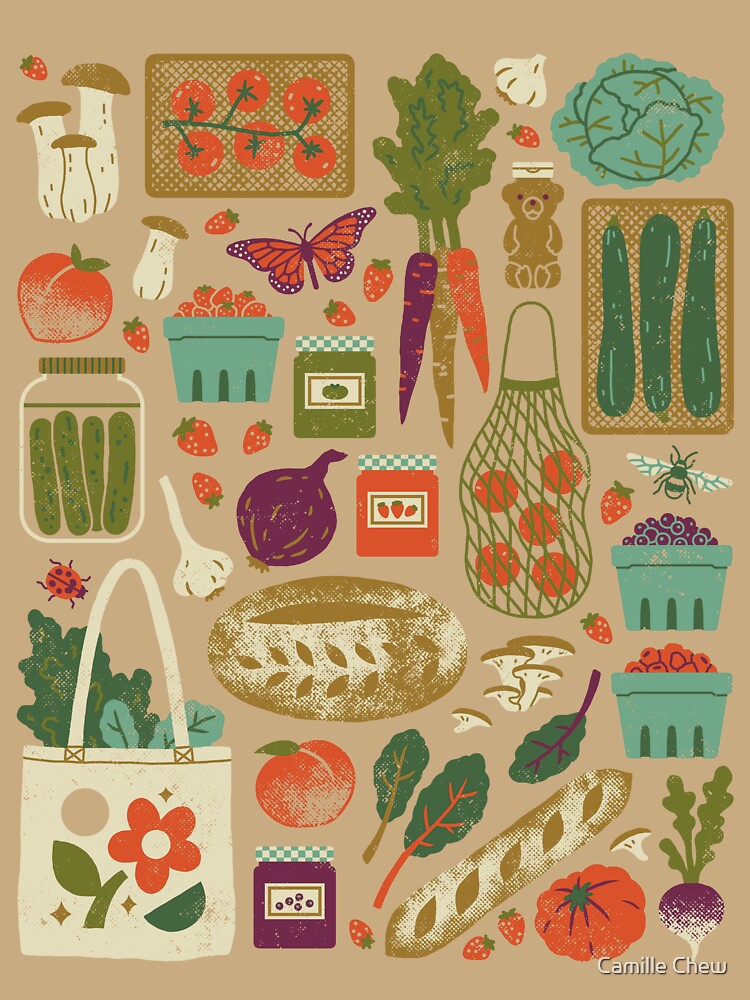Farmers Market by Camille Chew
