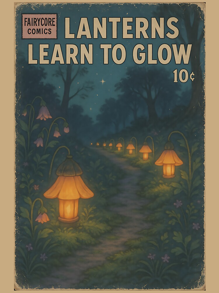 Dreamy Fairycore Art: Lanterns learn to glow by bapupa
