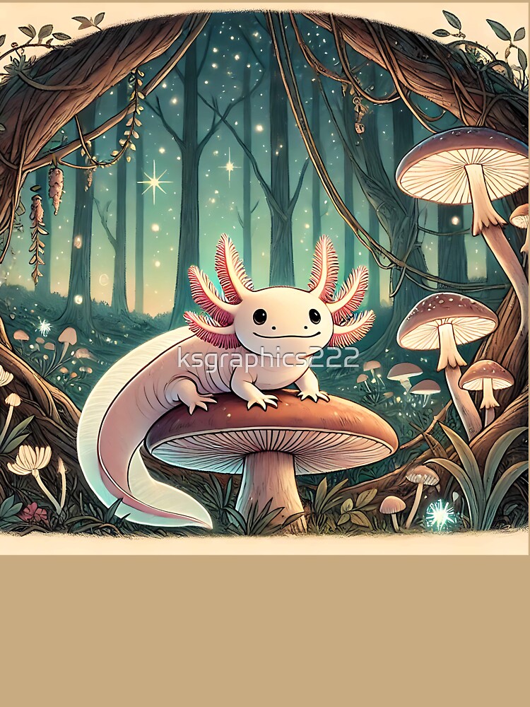 Axolotl Art #159 | Axolotl Lovers by ksgraphics222