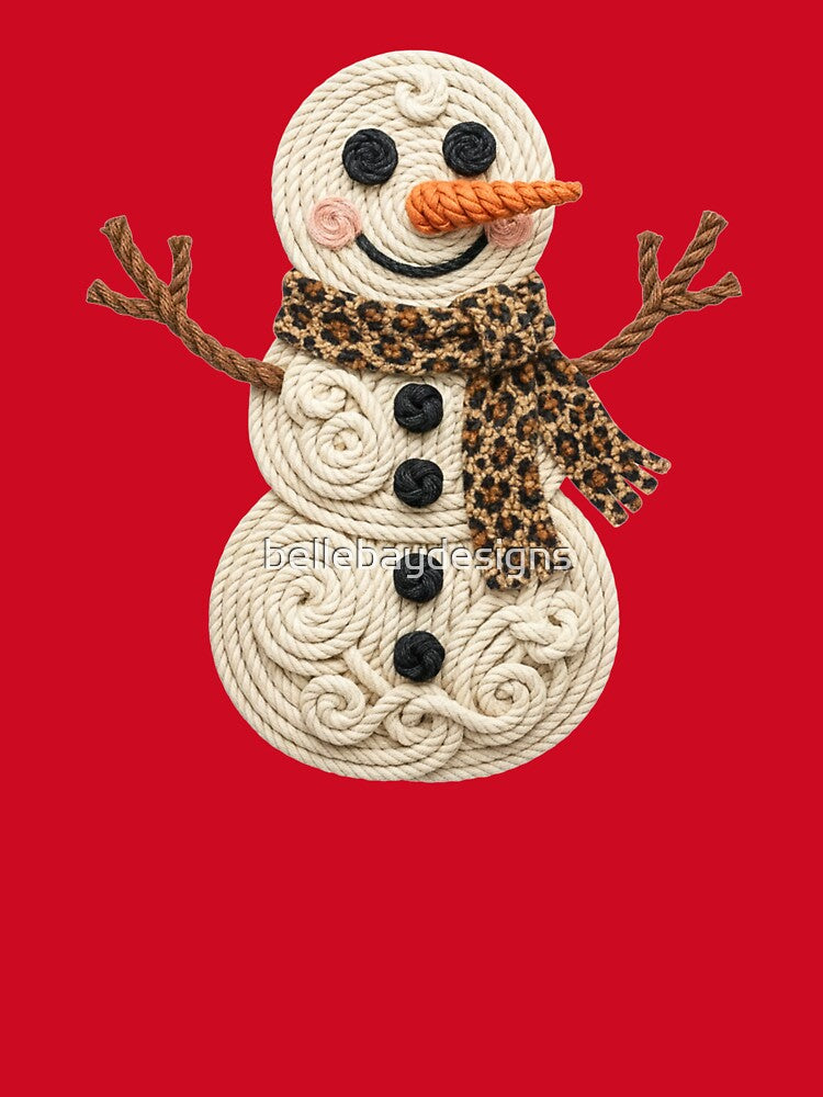 Faux Yarn Swowman by bellebaydesigns