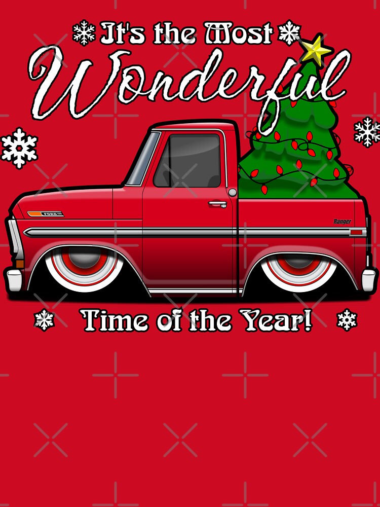 1972 F100 Hot Rod Truck (Christmas - Its the Most Wonderful Time of the Year) by 302Design