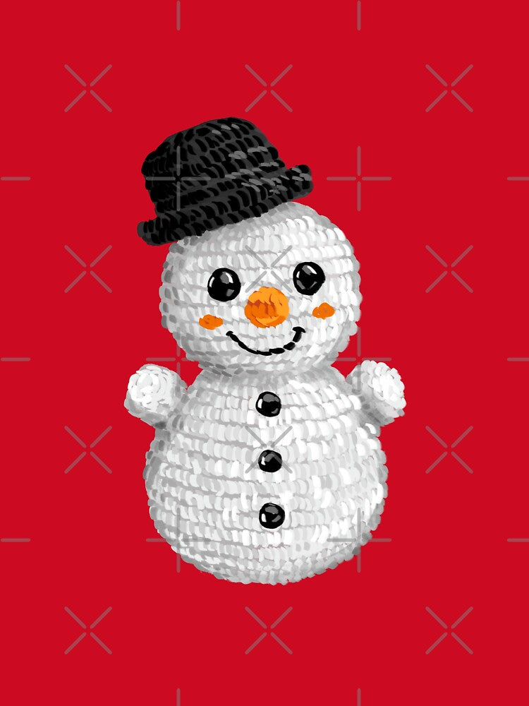 New Year Celebration Decorations: Creative Snowman Illustration Ideas for Christmas and New Year Gifts by Pandositive