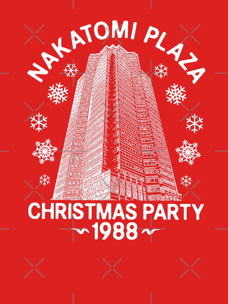 HOT SELLER!!! Christmas 1988 Nakatomi Plaza Christmas Party - Die Hard by VintageTeesNow