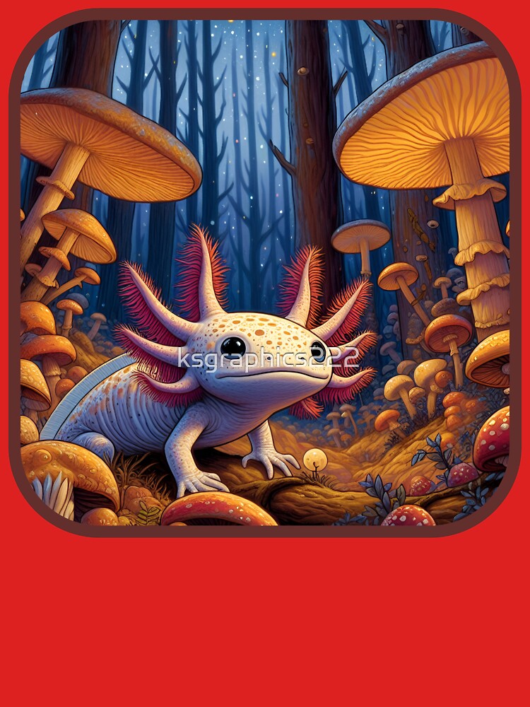 Copy of Axolotl Art #44 | Axolotl Lovers by ksgraphics222