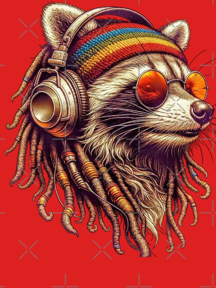 Rastacoon'ian Vibin' Since Sundown by artXak