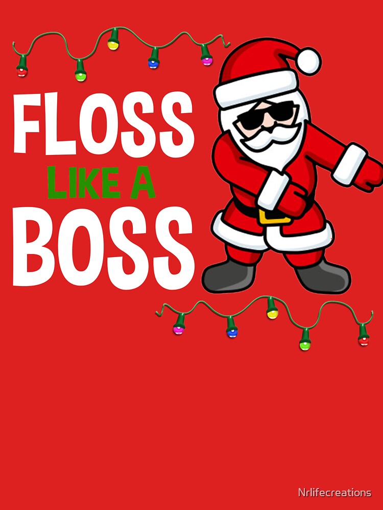Boss Santa Christmas Shirt, Christmas Shirt, Funny Christmas Shirt, Christmas Party Shirt by Nrlifecreations