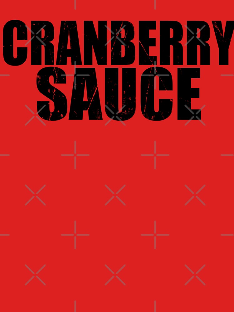 Cranberry Sauce Tree Simple Christmas T Shirts Cute Funny Christmas T Shirt Gift For X Mas Holiday by arcadetoystore