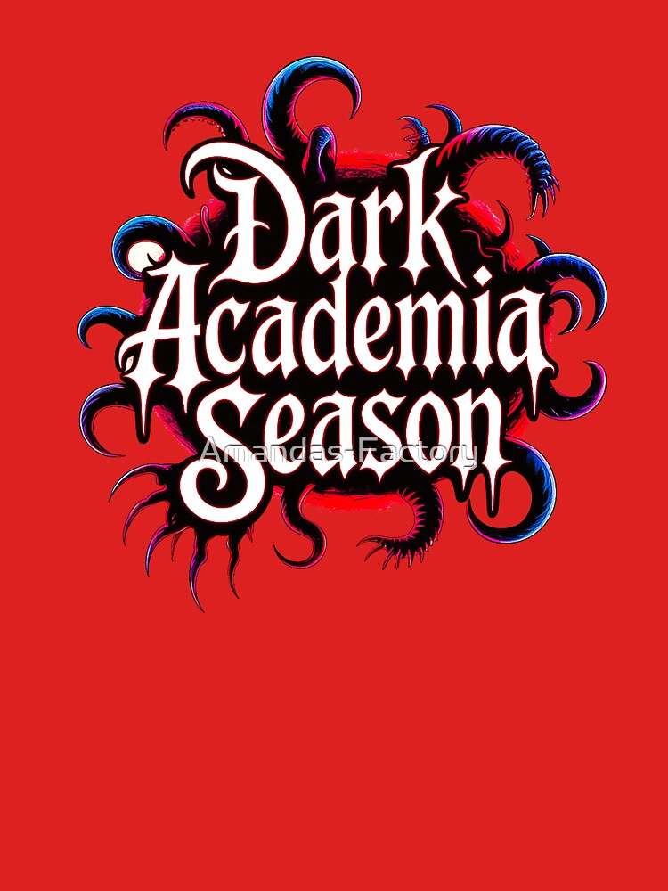 Dark Academia Season Gothic Tentacles Occult Horror by Amanda's Factory