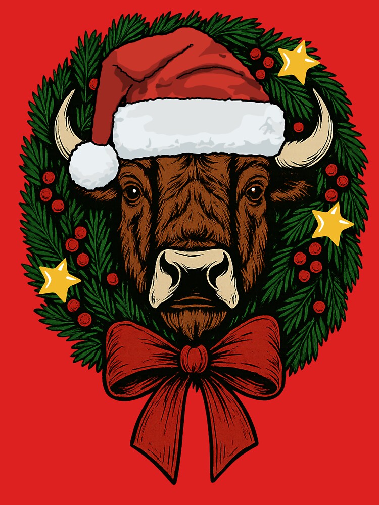 Bison Christmas by HexieNT