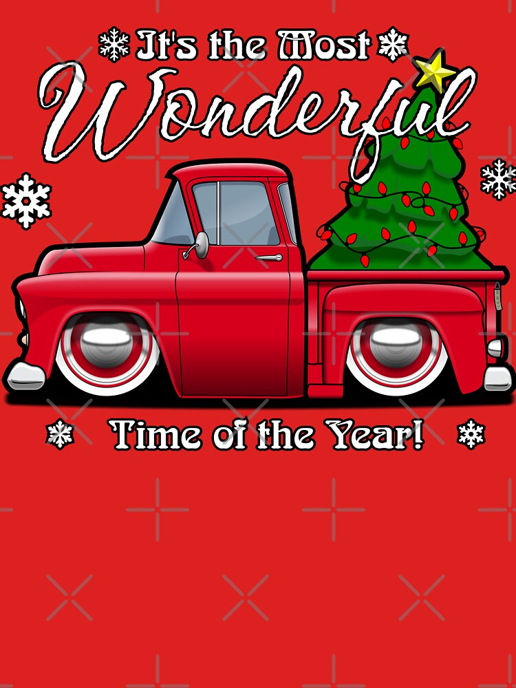 1957 3100 Hot Rod Truck (Christmas - Its the Most Wonderful Time of the Year) by 302Design