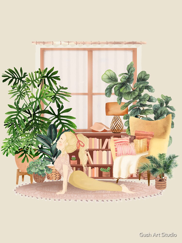 Yoga with plants by Ana Moguš