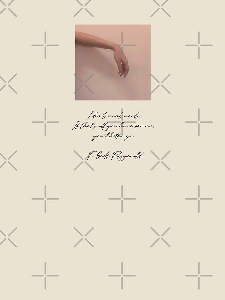 Romantic Academia F. Scott Fitzgerald Quote by lovartxin
