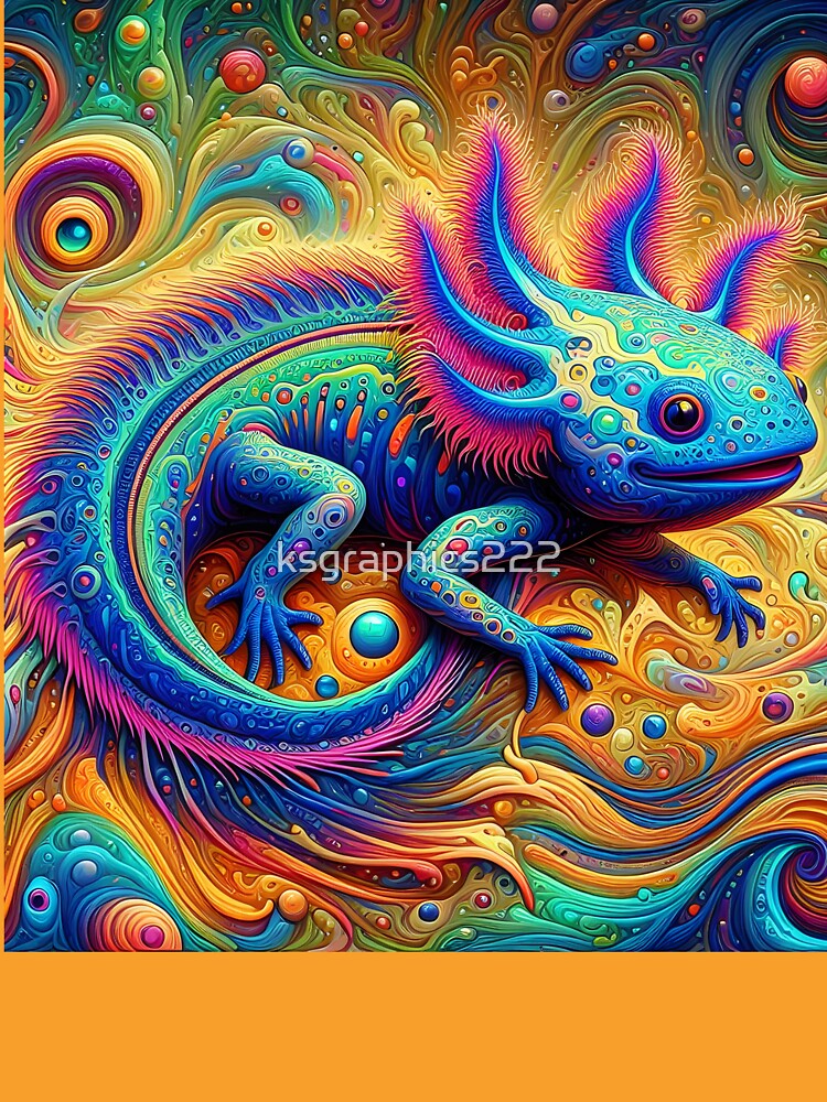 Axolotl Art #94 | Axolotl Lovers by ksgraphics222