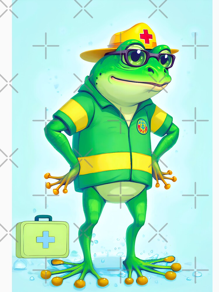 Paramedic Frog by Creative Visualize