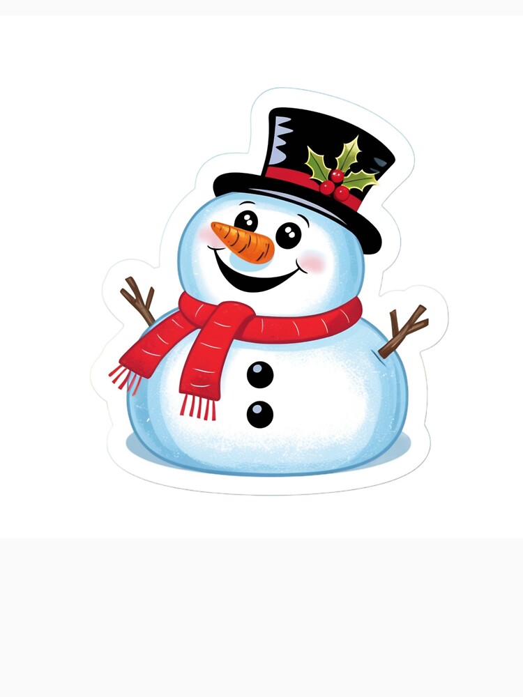 Happy snowman by David_official