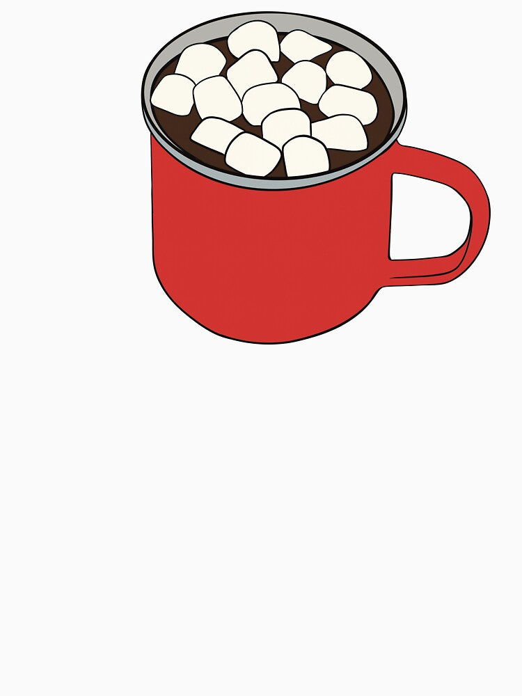 Hot Cocoa Camping Mug by Skull Fern