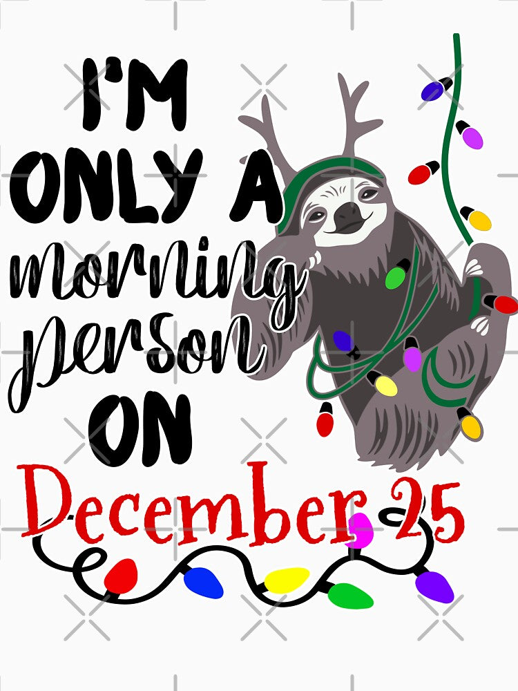 I'm Only a good person on December 25 Funny Gifts by Nzgiftsandmore