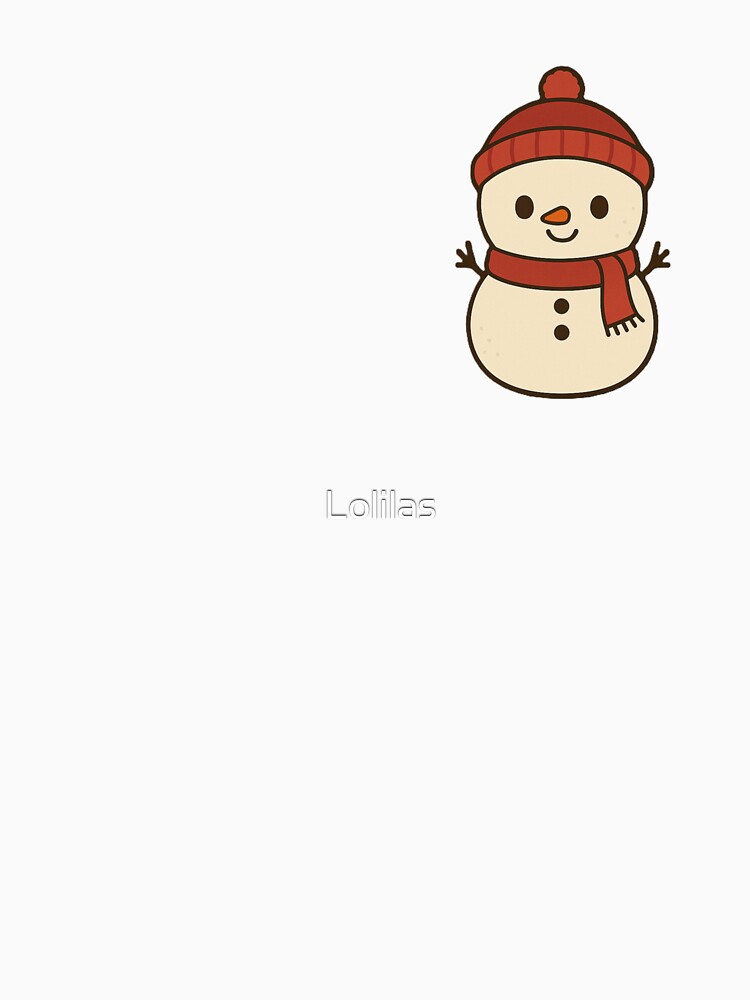 Kawaii Snowman by Lolilas