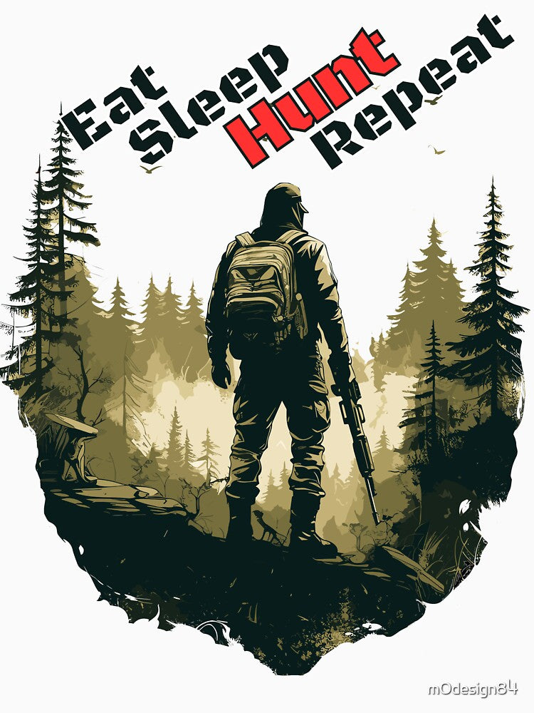 Eat Sleep Hunt Repeat Gifts for Hunters by mOdesign84