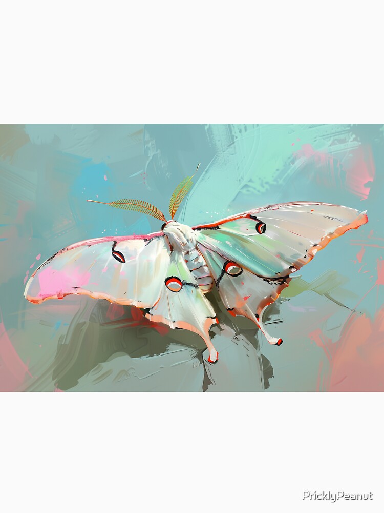 chinese moon moth by PricklyPeanut