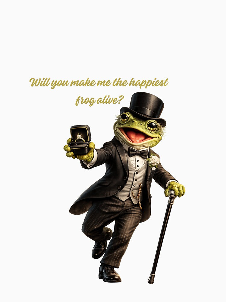 Gentleman Frog Proposal by Pixanova