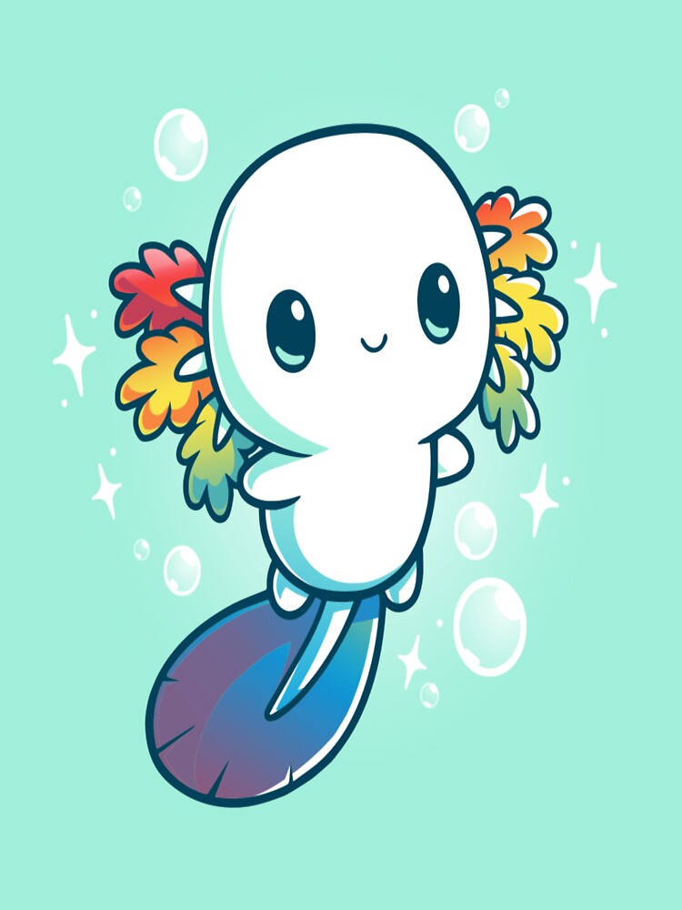 RAINBOW AXOLOTL by starshop ⭐⭐⭐⭐⭐