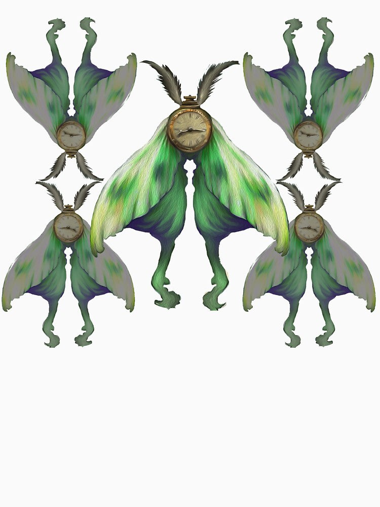 Timeless Lunar Moth by Kha's Lunar Veil Studio
