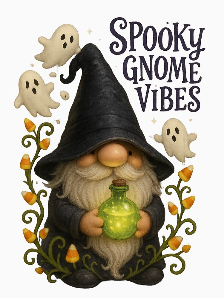 Spooky Gnome Potion - Funny Christmas Gnomes Vibes T-Shirt Sticker by GeniePixel