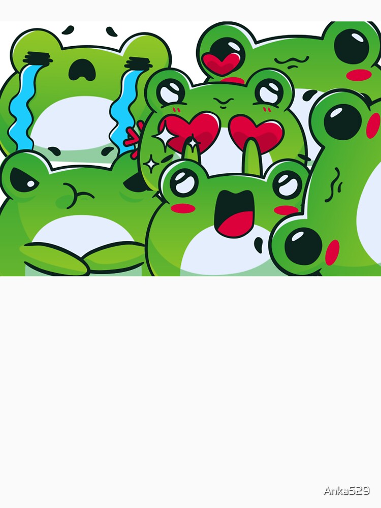 Frog's moods by AnkaArtist