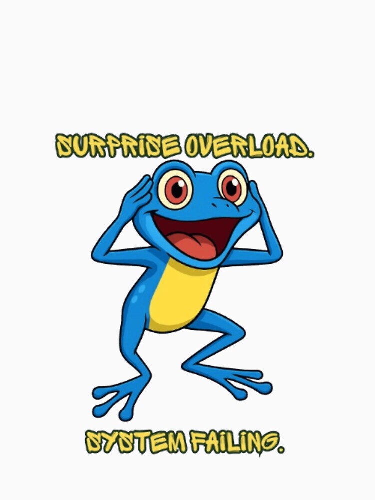 Surprised frog by Pixanova