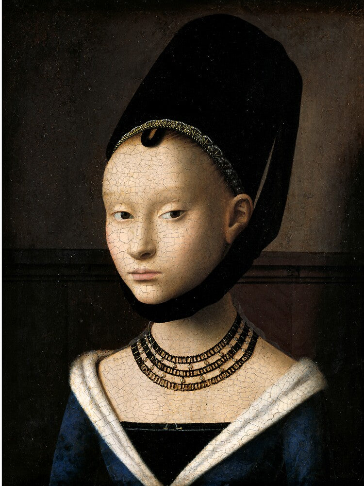 Petrus Christus - Portrait of a Young Woman by elinaarbidane