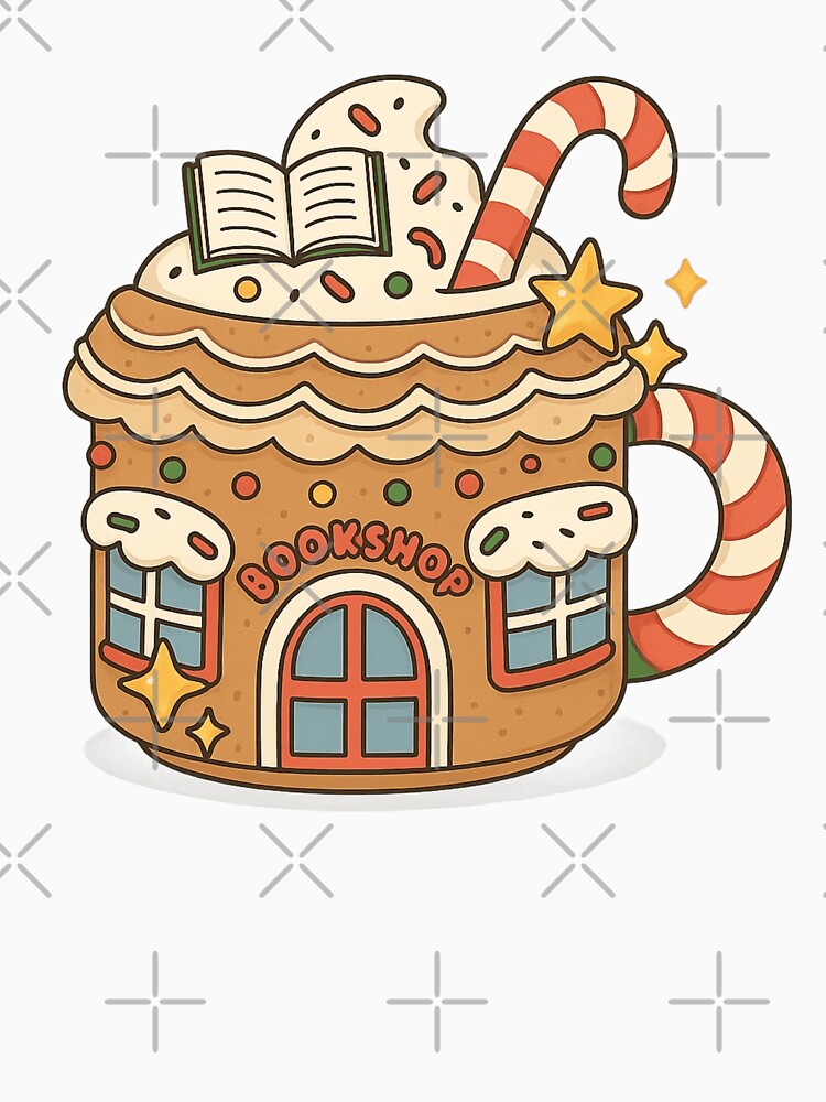 Gingerbread Christmas Bookshop by BookishEve